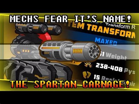 SuperMechs Spartan Carnage An Upgrade From EPIC To DIVINE YouTube