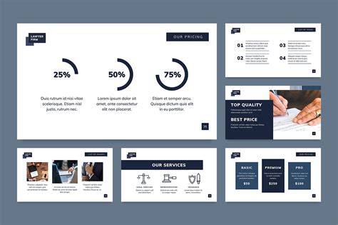 Law Firm PowerPoint Presentation Template :: Behance