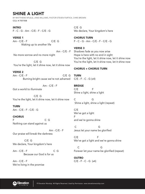 Shine-A-Light-chords.pdf | Song Structure