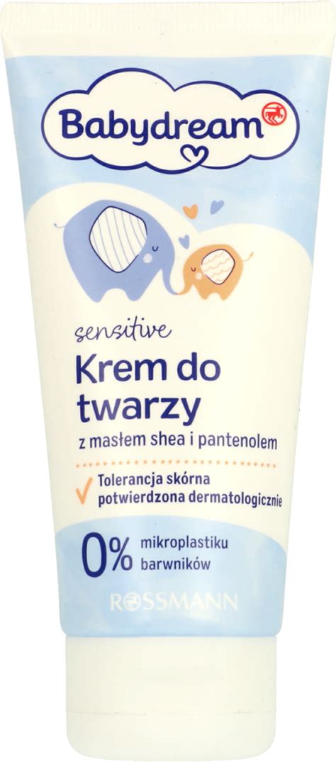 Babydream Sensitive Krem Do Twarzy Z Mas Em Shea I Pantenolem