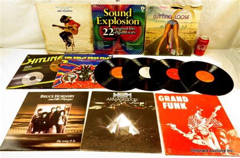 Collection Of Vintage Rock & Roll Vinyl Records | Live and Online ...