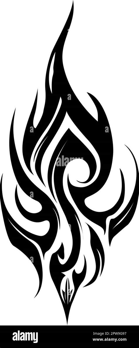 Tribal Tattoo Element Stock Vector Image & Art - Alamy