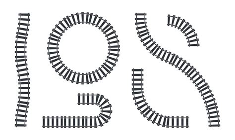 Train Tracks Vector Art, Icons, and Graphics for Free Download