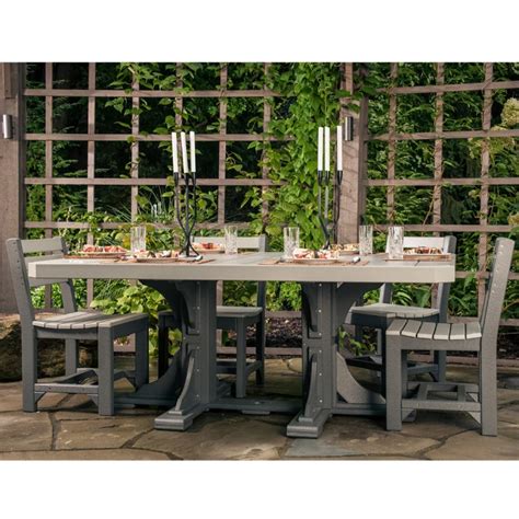 Cove Amish Outdoor Table Set Eco Friendly Poly Cabinfield Fine