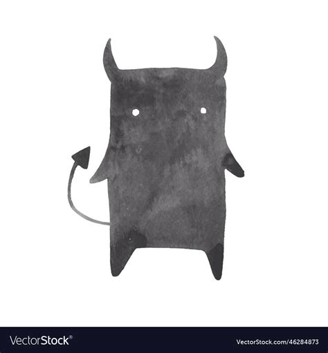 evil shadow man cartoon characters standing  vector image