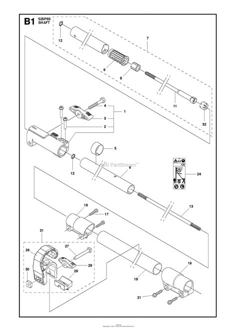 Husqvarna 525 P5s Parts Diagram For Shaft