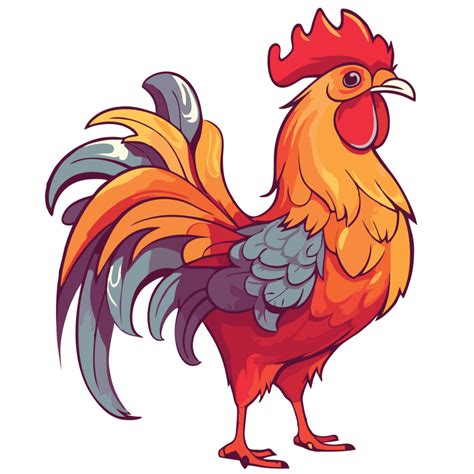 Rooster On Transparent Background 23959278 Png