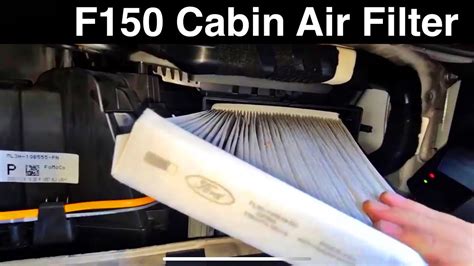 2021 Ford F150 Cabin Air Filter Location Replacement Youtube