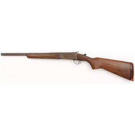 J Stevens Arms Co Model 107b Single Shot Shotgun Auctions And Price Archive