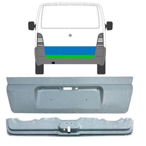 Set Inner And Outer Rear Door Repair Panel For Mercedes Vito