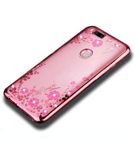 Xiaomi MI A1 Plain Cases FONOVO - Rose Gold - Plain Back Covers Online ...