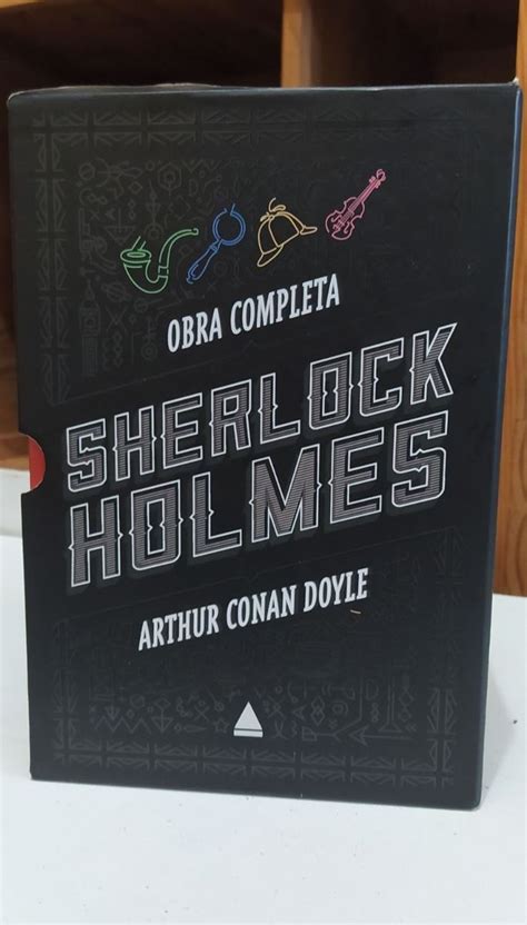 Box Sherlock Holmes Obra Completa Arthur Conan Doyle Livro Harper