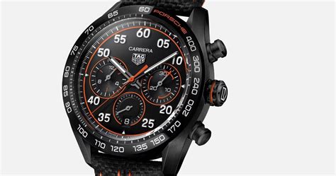 Tag Heuer Carrera Chronograph X Porsche Orange Racing