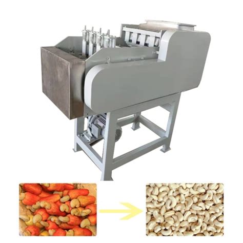 Nigeria Automatic Cashew Nuts Shell Breaking Shelling Sheller Machine