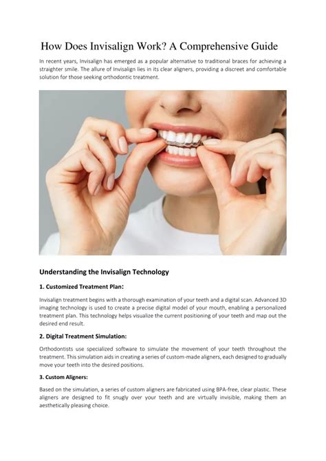 Ppt How Does Invisalign Work A Comprehensive Guide Docx Powerpoint