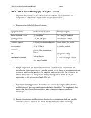 Engr Metallography Lab Report Template Docx Engr