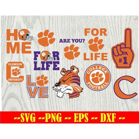 Clemson Tigers Football Teams svg, Clemson Tigers svg, N C A - Inspire ...