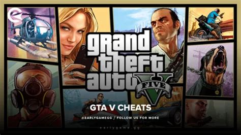 GTA 5 Cheat Codes (All Platforms: PC, PS5, PS4, PS3, Xbox… | EarlyGame