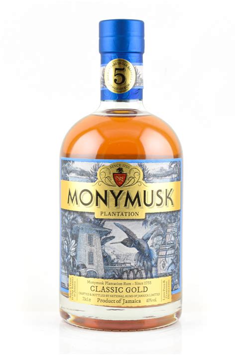 Monymusk Classic Gold 5 Year Old Buy Now Online Home Of Malts