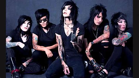 Black Veil Brides Knives And Pens Lyrics Youtube