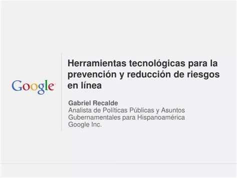 Ppt Herramientas Tecnológicas Para La Prevención Y Reducción De Riesgos En Línea Powerpoint