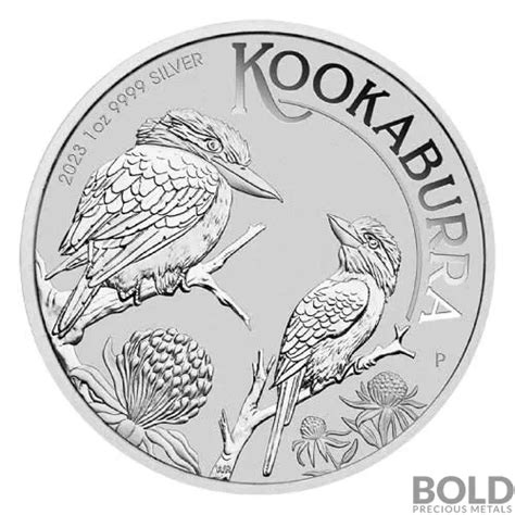 2023 1 Oz Silver Perth Mint Kookaburra BU BOLD Precious Metals