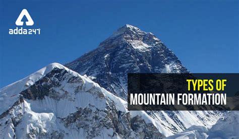 Types Of Mountain Formation Formation Of Mountains And Types Of Mountains