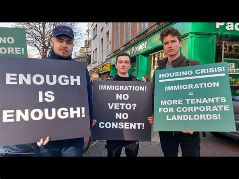 Bank Holiday Protests in Dublin Against ‘Open Borders’ Immigration ...