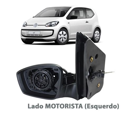 Retrovisor Up 2014 2015 Controle Manual Esquerdo Sem Pisca Mercado Livre