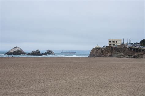 Ocean Beach in San Francisco, California, USA