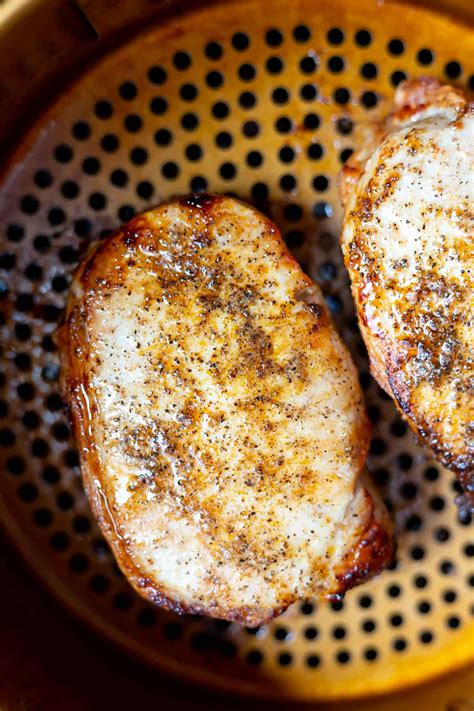 Air Fryer Thick Pork Chops ★ Tasty Air Fryer Recipes