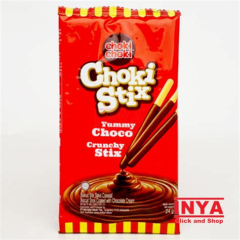 Choki Choki Stix Biskuit Stik Balut Cokelat Gr Sachet Biscuit Stick