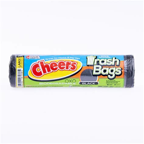 Cheers Trash Bag Black Large 10 Pieces Shopee Philippines