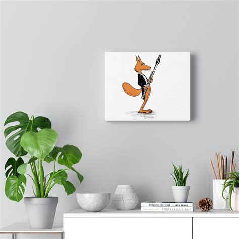 Canvas Gallery Wraps Bassoon Tux Fox Fox Products