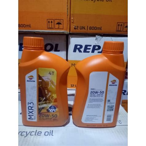 Jual Oli Repsol Mxr W Api Sg L Original Bebek Shopee