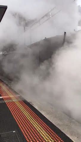 K Departing Ringwood Steamrail S Belgrave Shuttles Youtube