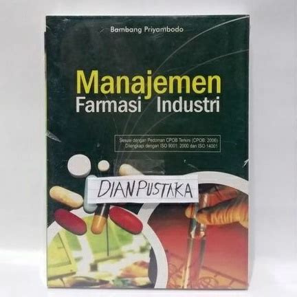 Jual BUKU MANAJEMEN FARMASI INDUSTRI PRIYAMBODO Shopee Indonesia