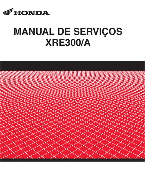 Xre 300 Manual De Serviço Braincp