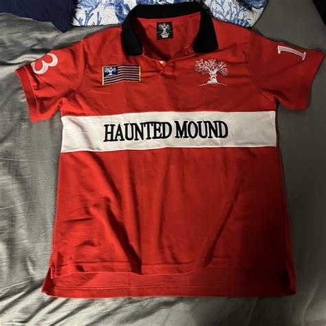 Haunted Mound Polo Large Only Wore Once For Fit Pics Depop