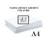 Papel Offset Adesivo Fosco A Colacril Folhas Rdt R Em