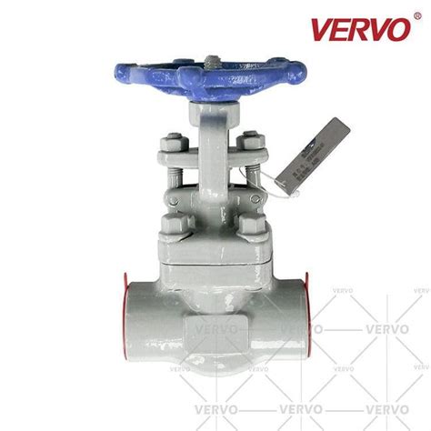 Astm A105n Solid Wedge Gate Valve 1 Inch 800 Lb Sw Vervo