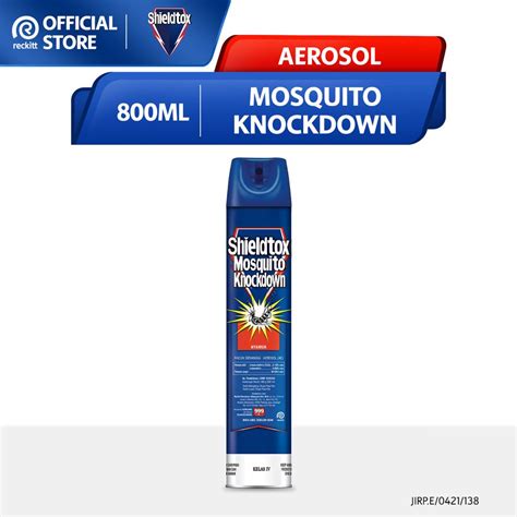 Shieldtox Mosquito Spray Aerosol 270ml 600ml 800ml Shopee Malaysia