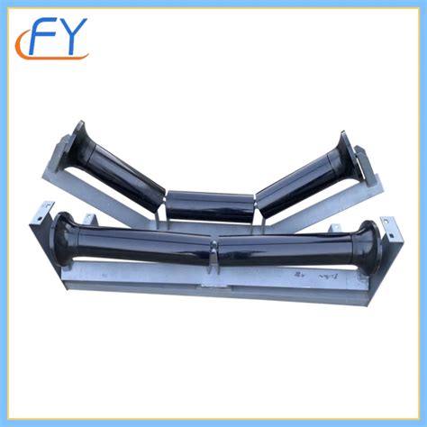 Friction Aligning Return Carrying Idler Trough Roller Of Belt Conveyor