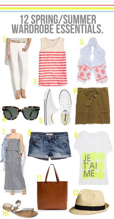 Jillggs Good Life For Less A West Michigan Style Blog 12 Springsummer Wardrobe Essentials