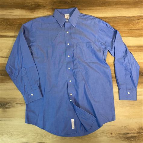 Brooks Brothers Shirt Mens Button Down Non Iron Madison Fit