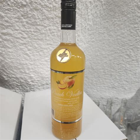 White Lightning Distillery Peach Vodka - Made in Alberta