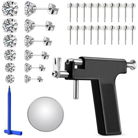 Professional Ear Piercing Tool Set Gun Kit For Ear Nose Navel