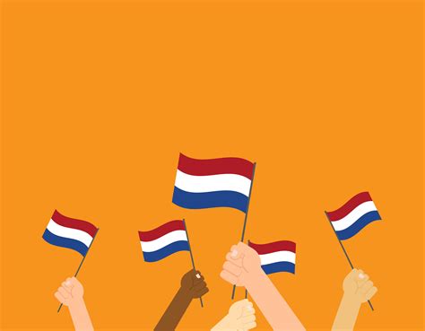 Netherlands Flag Orange