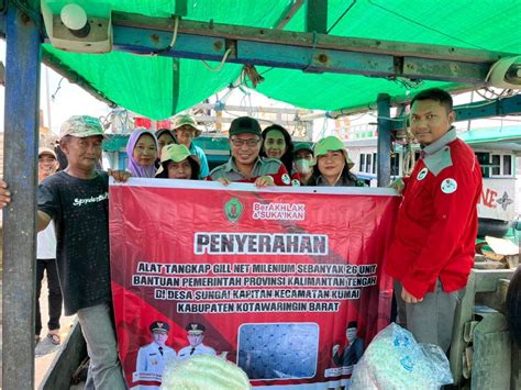 Pemprov Kalteng Berikan Bantuan Bagi Nelayan Desa Sungai Kapitan