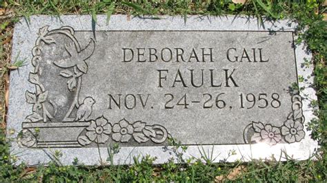 Deborah Gail Faulk Find A Grave Memorial